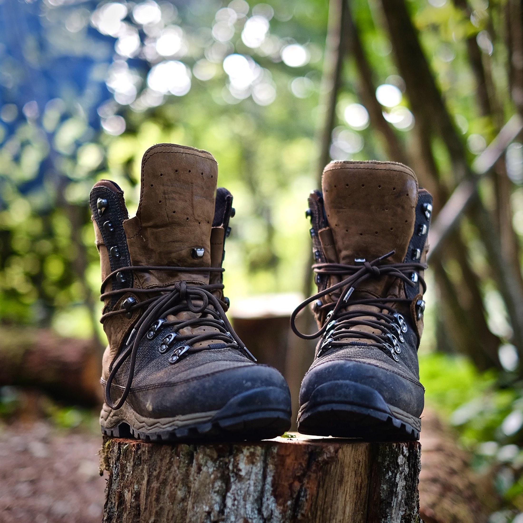 hiking and hunting boots